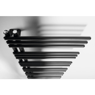 POSEIDON vykurovacie teleso 450x1140mm, čierna mat