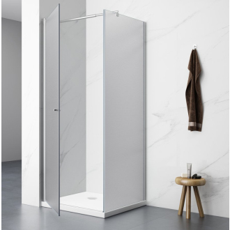 PILOT štvorcový sprchovací kút 700x700 mm, Brick sklo PT070-01