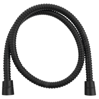 POWERFLEX opletená sprchová hadica, 100cm, čierna mat FLEX100B