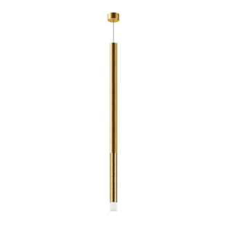 PUCCINI závesné LED svietidlo, 8W, 900x40mm, zlatá