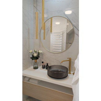 PUCCINI závesné LED svietidlo, 8W, 900x40mm, zlatá