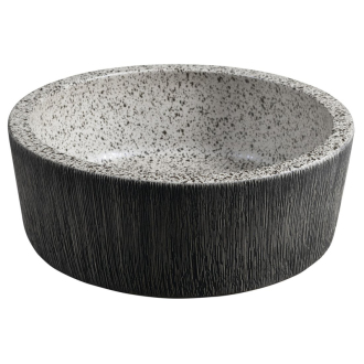 PRIORI keramické umývadlo na dosku, ? 41 cm, granit PI035