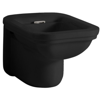 WALDORF bidet závesný 37x55cm, čierna mat 4125K7