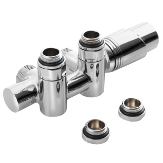 WICHER COMBI pripojovacia sada termostatická pre stredové pripojenie 50mm, chróm 600.331.1