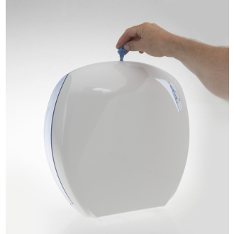 SKIN zásobník na toaletný papier max. ? 29cm, ABS, biela A90801