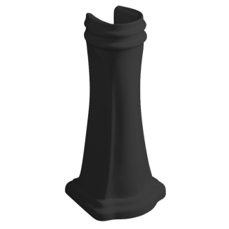 RETRO univerzálny keramický stĺp k umývadlám 56,69,73cm, čierna mat 107031