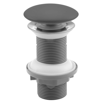 Umývadlová výpusť 5/4“, click-clack, keramická zátka, 20-70mm, antracit 38TP0162I
