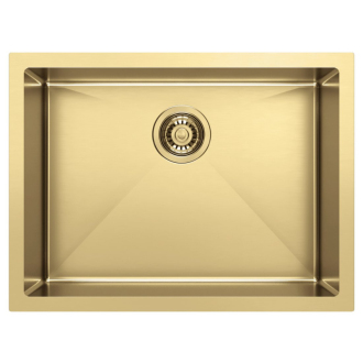 ZENITH nerezový drez 60x45cm, zlato mat ZN6045Z