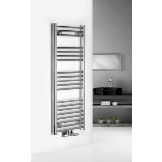 ALYA vykurovacie teleso rovné 400x1188mm, stredové pripojenie, chróm LLS308