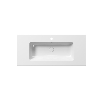 PURA keramické umývadlo Slim 102x46cm, biela ExtraGlaze 8886111