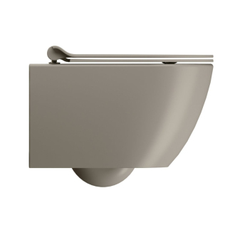 PURA závesná WC misa, Swirlflush, 36x50cm, tortora dual-mat 881605