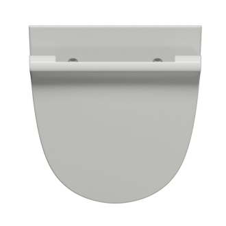 COMMUNITY urinál so zakrytým prívodom vody s otvormi pre veko 31x54,5 cm, cenere mat 769617
