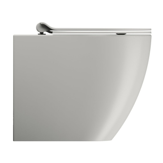 PURA WC misa stojaca, Swirlflush, 36x55cm, spodný/zadný odpad, cenere dual-mat 880317