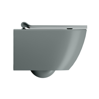 PURA závesná WC misa, Swirlflush, 36x50cm, agáve dual-mat 881604