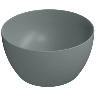 PURA keramické umývadlo na dosku, priemer 42cm, agave mat 885204
