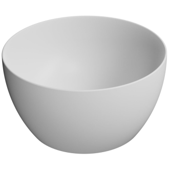 PURA keramické umývadlo na dosku, priemer 42cm, biela mat 885209