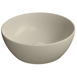 PURA keramické umývadlo na dosku, priemer 32cm, creta mat 885408