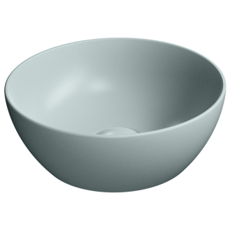 PURA keramické umývadlo na dosku, priemer 32cm, ghiaccio mat 885415