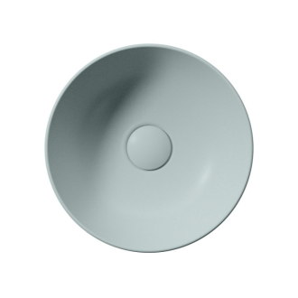 PURA keramické umývadlo na dosku, priemer 32cm, ghiaccio mat 885415