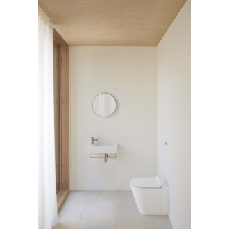 KUBE X WC misa stojaca, Swirlflush, 36x55cm, spodný/zadný odpad, biela ExtraGlaze 941011