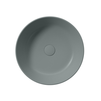 KUBE X keramické umývadlo na dosku, priemer 45cm, agave mat 942704