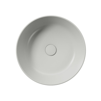 KUBE X keramické umývadlo na dosku, priemer 45cm, cenere mat 942717