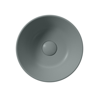 KUBE X keramické umývadlo na dosku, priemer 32cm, agave mat 943504