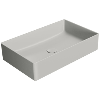 KUBE X keramické umývadlo na dosku, 60x37cm, cenere mat 945317