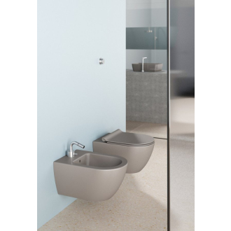 PURA bidet závesný 36x50cm, tortora mat 8864105