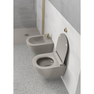 PURA bidet závesný 36x50cm, tortora mat 8864105