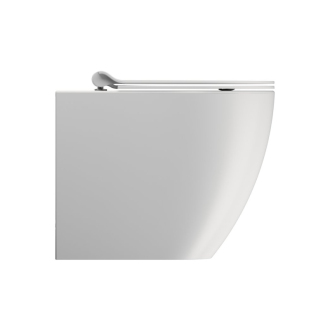 PURA WC misa stojaca, Swirlflush, 36x55cm, spodný/zadný odpad, biela dual-mat 880309