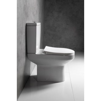 VERMET WC kombi misa, spodný/zadný odpad, biela VR038