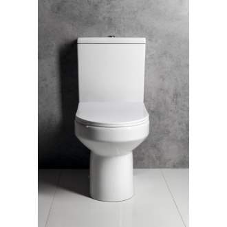 VERMET WC kombi misa, spodný/zadný odpad, biela VR038