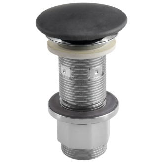 Umývadlová výpusť 5/4“, click-clack, betónová zátka, 10-80mm, antracit FG916