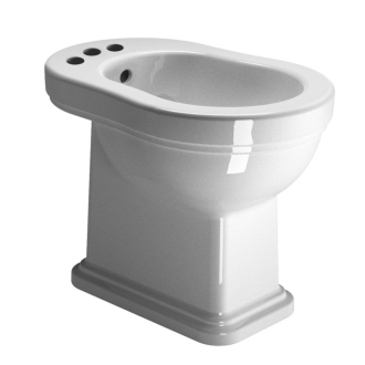 CLASSIC bidet, 37x54cm, 3 otvory, biela ExtraGlaze 8762311