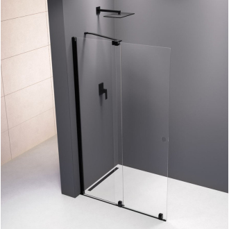 MODULAR SHOWER zástena s pojazdmi 1000 mm, čierna MS5-100B