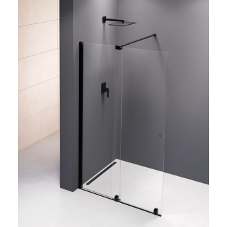 MODULAR SHOWER zástena s pojazdmi 1400 mm, čierna MS5-140B