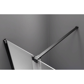 Vzpera k MS5 kolmá, 1400 mm, čierna RL840B