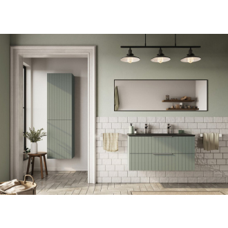 CIRASA umývadlová skrinka 59,2x64x46cm, verde strip CR601-4444S