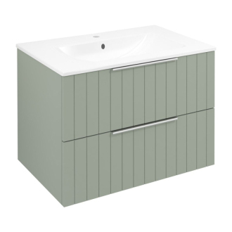 CIRASA umývadlová skrinka 69,8x52x46cm, verde strip CR701-4444S