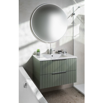 CIRASA umývadlová skrinka 79,8x52x46cm, verde strip CR801-4444S