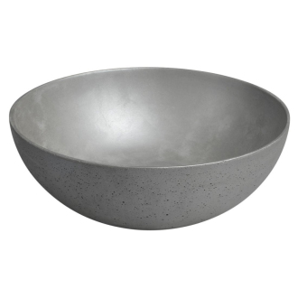 FORMIGO betónové umývadlo na dosku, ? 39cm, strieborná FG319