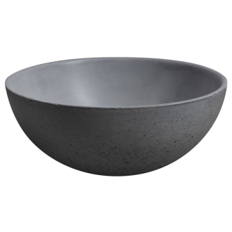 MINOR betónové umývadlo na dosku, ? 26cm, šedá MR26017
