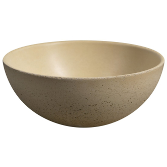 MINOR betónové umývadlo na dosku, ? 26cm, žltá MR26022