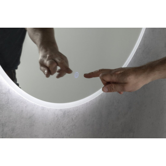 URSA okrúhle s LED osvetlením 60cm, dotykový senzor, stmievateľné UR060