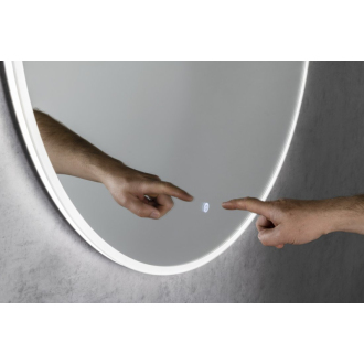 VISO okrúhle zrkadlo s LED osvetlením ø 80cm, senzor, 2700-6500K