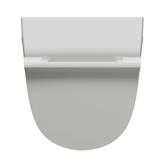 COMMUNITY urinál so zakrytým prívodom vody s otvormi pre veko 31x65cm, cenere mat 909817