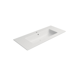 PURA keramické umývadlo Slim 102x46cm, biela mat 8886109