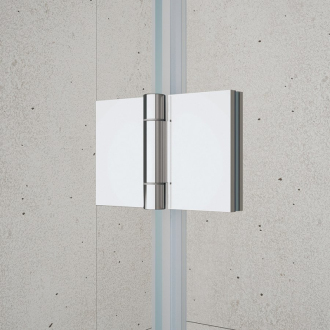 LORO štvorcový sprchovací kút 700x700 mm, rohový vstup