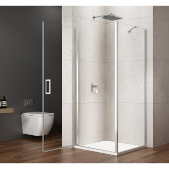 LORO štvorcový sprchovací kút 900x900 mm